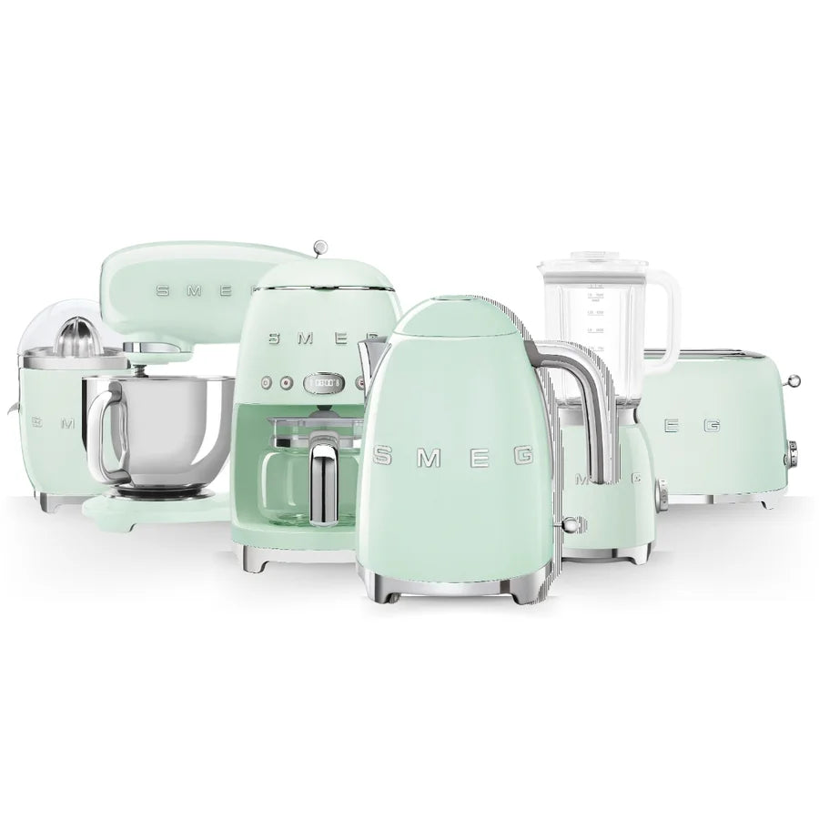 Smeg 50's Retro Style Kitchen Collection — Six Pieces — Pastel Green