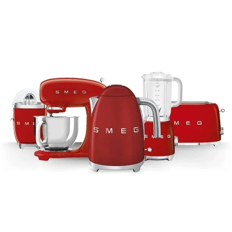 Smeg 50's Retro Style Kitchen Collection — Six Pieces — Red